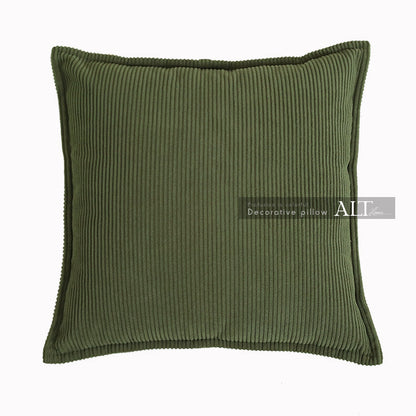 Luxury Corduroy Pillow Cover – High-End Sofa & Bedside Cushion Case