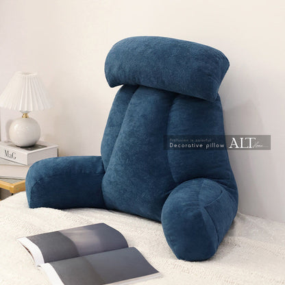 Soft Bedside Backrest Pillow – Large Reading & Sofa Cushion