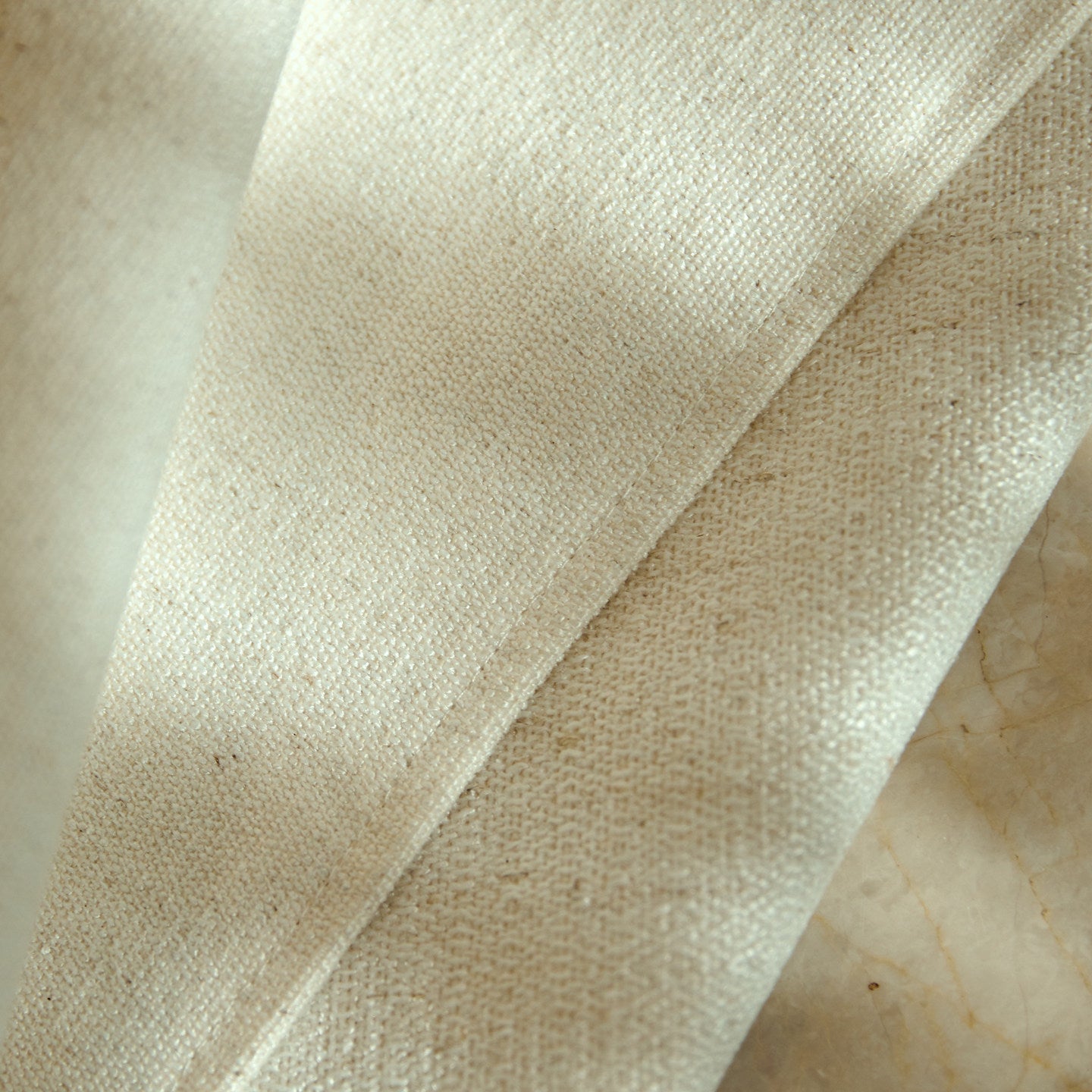 Textured Cotton Linen Tablecloth – Vintage American French Country Dining Cover