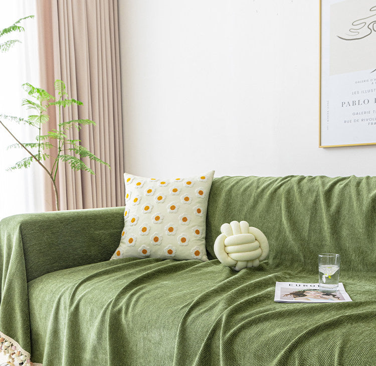 Waterproof Stain-Resistant Sofa Cover – Full Couch Protector & Throw