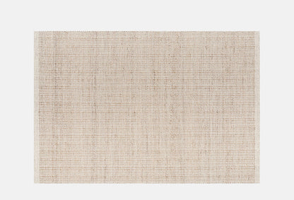 Wool & Jute Handwoven Rug – Wabi-Sabi Living Room & Bedroom Carpet