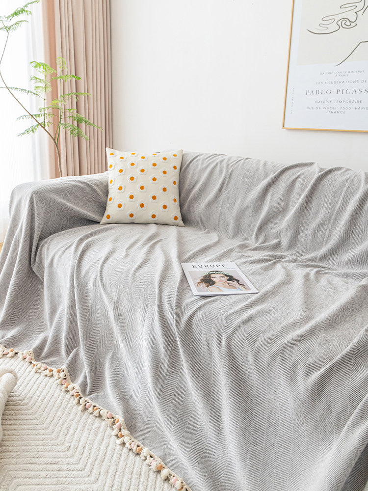 Waterproof Stain-Resistant Sofa Cover – Full Couch Protector & Throw