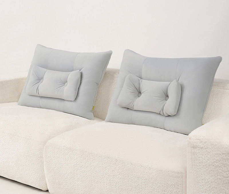 Large Bed Backrest Cushion – Washable Lumbar & Reading Pillow for Sofa