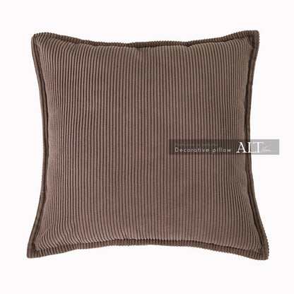 Luxury Corduroy Pillow Cover – High-End Sofa & Bedside Cushion Case