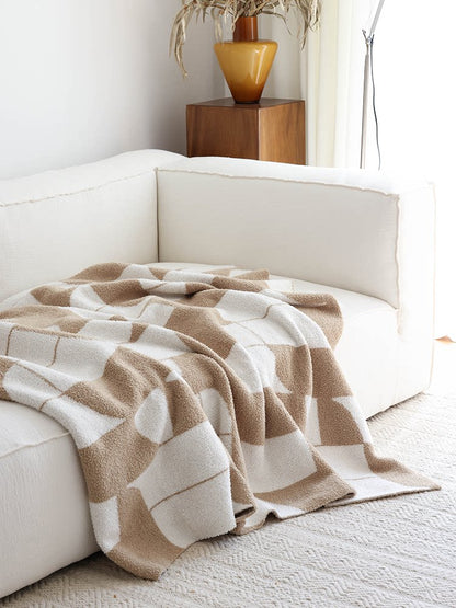 Luxury Soft Throw Blanket – Elegant Sofa, Office & Nap Blanket for Home