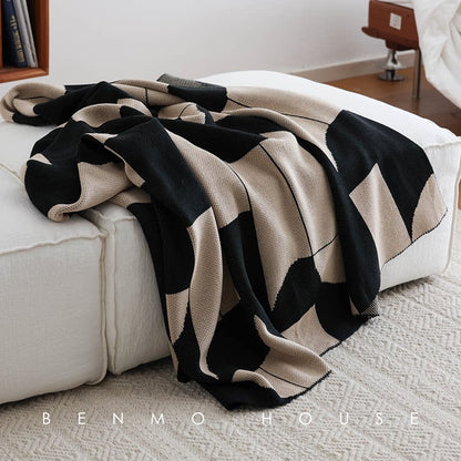 Luxury Soft Throw Blanket – Elegant Sofa, Office & Nap Blanket for Home
