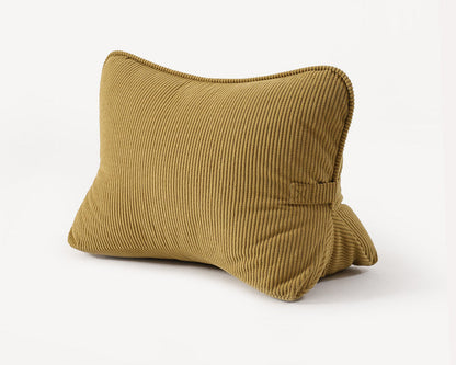 Large Backrest Pillow for Bed & Sofa – Lumbar Cushion for Reading & Phone Use