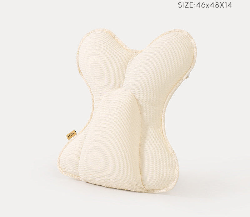 Lumbar Support Cushion – Office Chair, Car Seat & Sofa Back Pillow