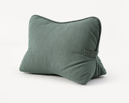 Large Backrest Pillow for Bed & Sofa – Lumbar Cushion for Reading & Phone Use