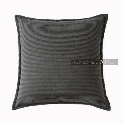Luxury Corduroy Pillow Cover – High-End Sofa & Bedside Cushion Case