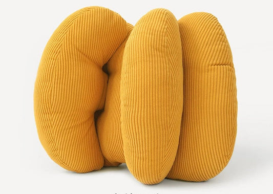Office Chair Lumbar Back Cushion – Desk & Workstation Support Pillow