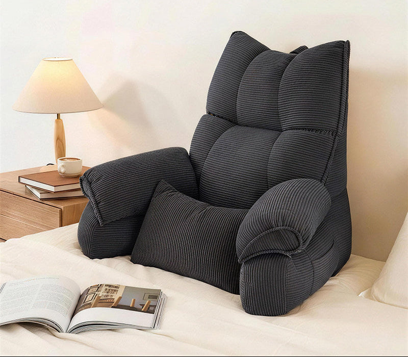 Large Bed Backrest Cushion – Soft Reading, Phone & Sofa Support Pillow