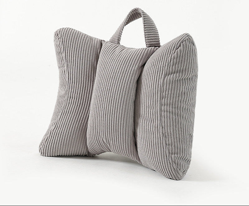 Soft Bedside Backrest Pillow – Large Sofa, Reading & Bay Window Cushion