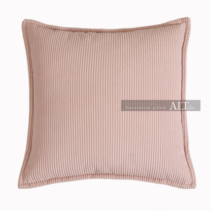 Luxury Corduroy Pillow Cover – High-End Sofa & Bedside Cushion Case