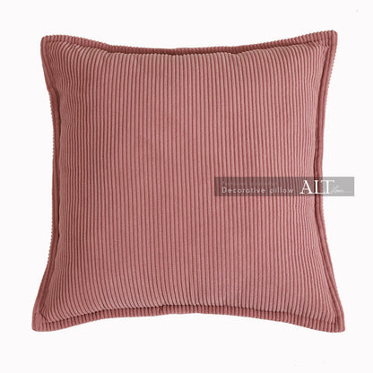 Luxury Corduroy Pillow Cover – High-End Sofa & Bedside Cushion Case