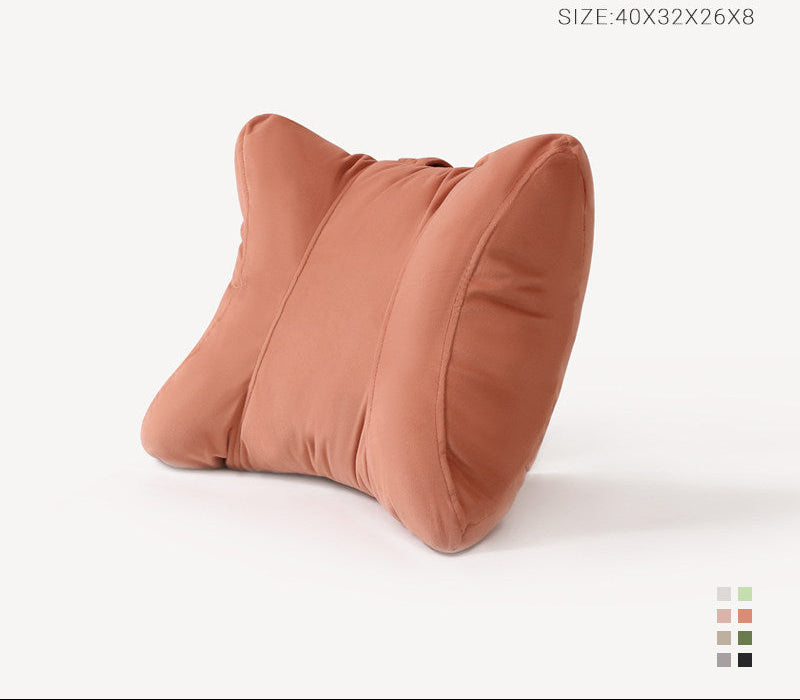 Office Chair Lumbar Support Pillow – Back Cushion for Desk & Workstation
