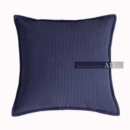 Red Corduroy Square Pillow Cover – Luxury Sofa & Bed Cushion