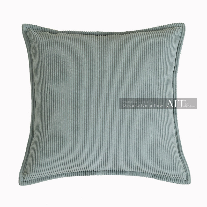 Luxury Corduroy Pillow Cover – High-End Sofa & Bedside Cushion Case