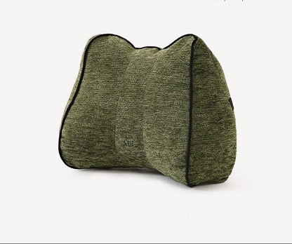 Lumbar Support Cushion – Office Chair, Car Seat & Sofa Back Pillow