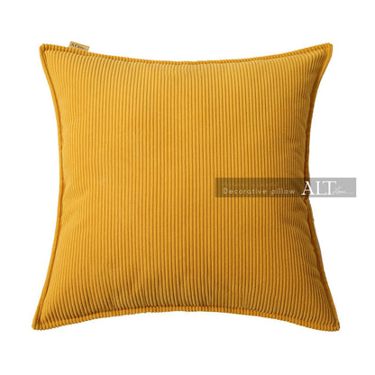 Luxury Corduroy Pillow Cover – High-End Sofa & Bedside Cushion Case