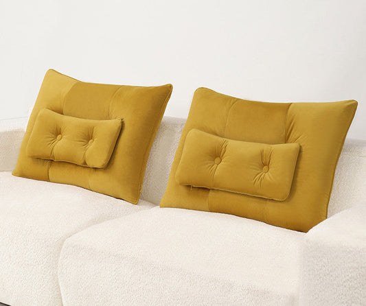Large Bed Backrest Cushion – Washable Lumbar & Reading Pillow for Sofa