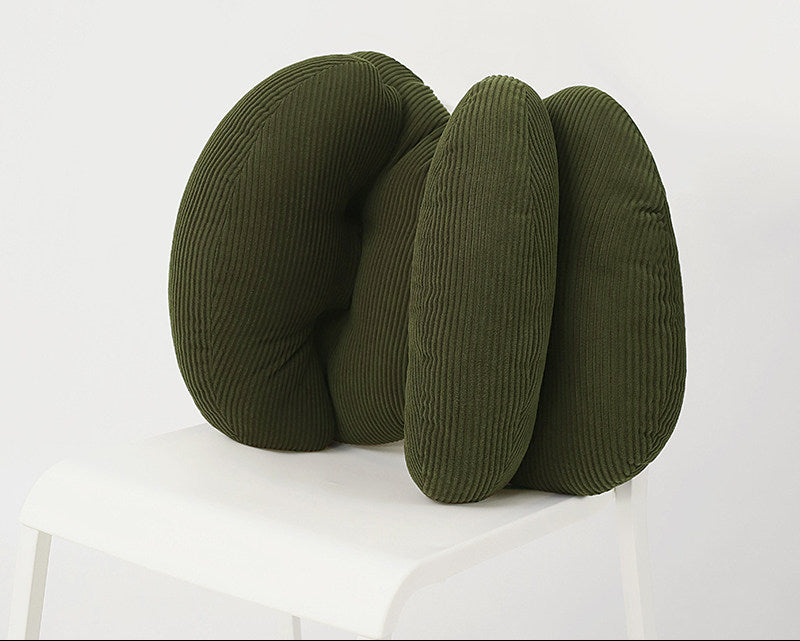 Office Chair Lumbar Back Cushion – Desk & Workstation Support Pillow