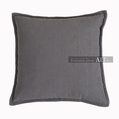 Luxury Corduroy Pillow Cover – High-End Sofa & Bedside Cushion Case