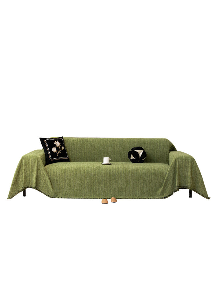 Chenille Sofa Cover – Cat Scratch Resistant Couch Protector for All Seasons