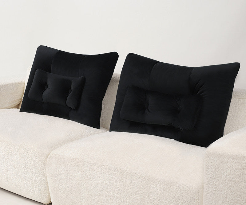 Large Bed Backrest Cushion – Washable Lumbar & Reading Pillow for Sofa