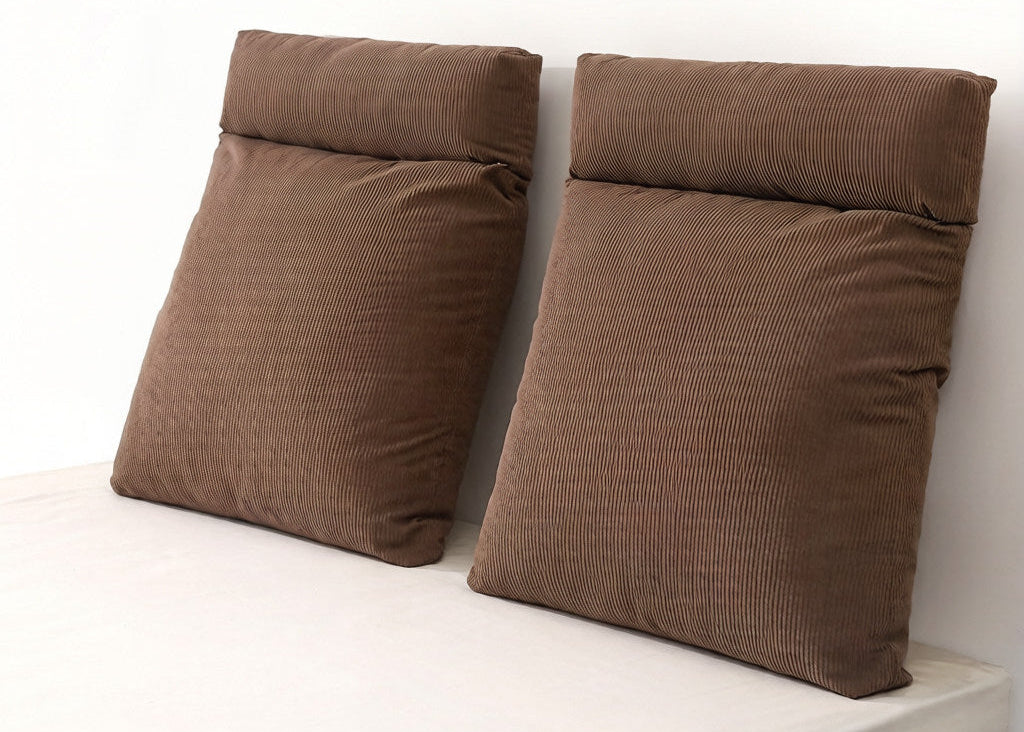 Large Bed Backrest Cushion – Removable Washable Pillow for Reading & Support
