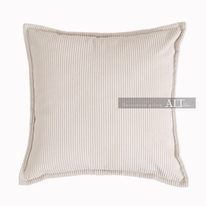 Red Corduroy Square Pillow Cover – Luxury Sofa & Bed Cushion