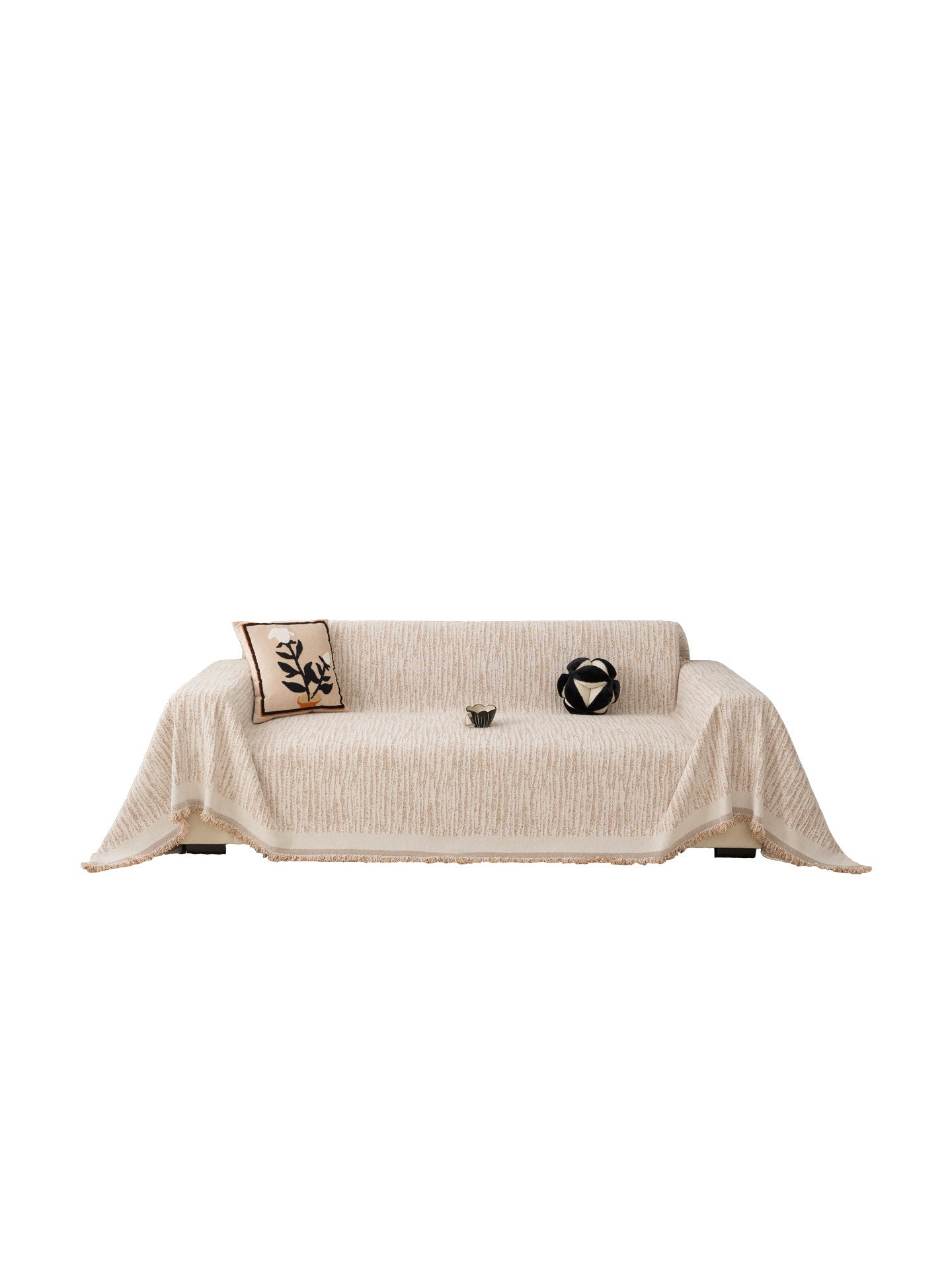 Chenille Sofa Cover – Full-Cover Couch Protector & Cat Scratch Protection