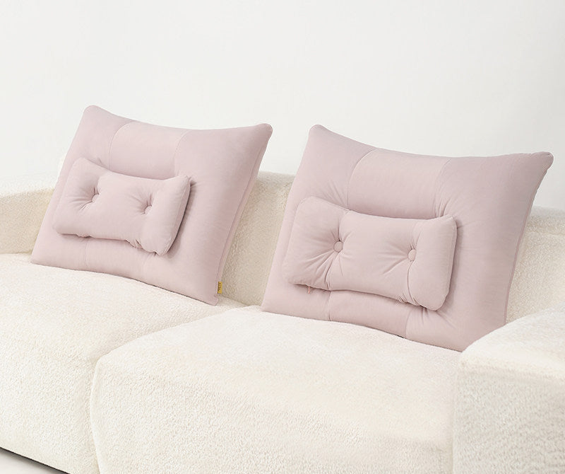 Large Bed Backrest Cushion – Washable Lumbar & Reading Pillow for Sofa
