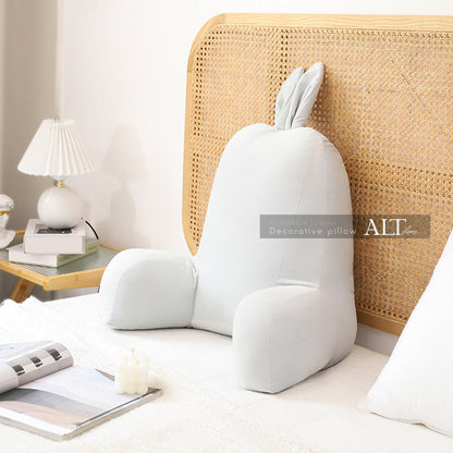 Chinese Style Bed Backrest Cushion – Large Soft Reading & Sofa Pillow