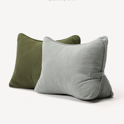 Large Backrest Pillow for Bed & Sofa – Lumbar Cushion for Reading & Phone Use