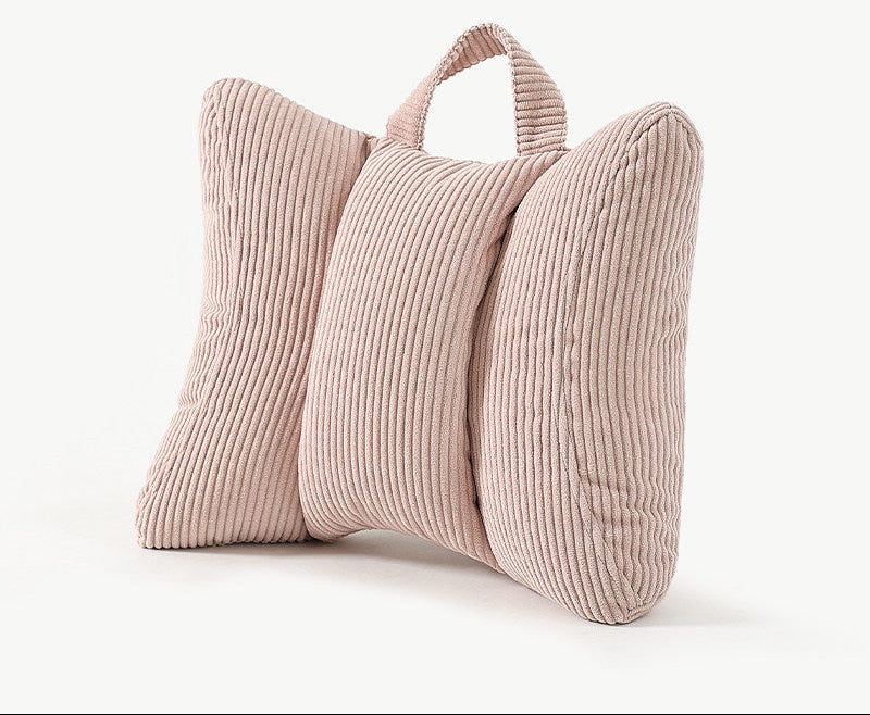 Soft Bedside Backrest Pillow – Large Sofa, Reading & Bay Window Cushion