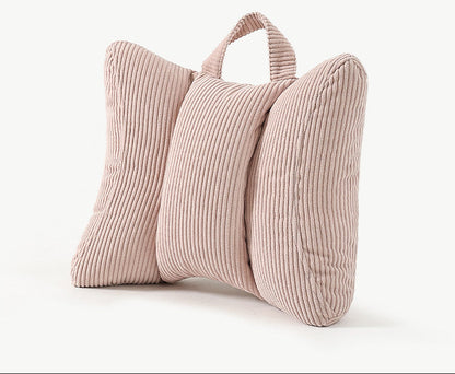 Soft Bedside Backrest Pillow – Large Sofa, Reading & Bay Window Cushion