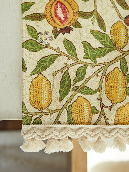 Burgundy European Tablecloth – Vintage Elegant Dining Table Cover