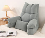 Bedside Reading Backrest Cushion – Soft Sofa & Bay Window Pillow