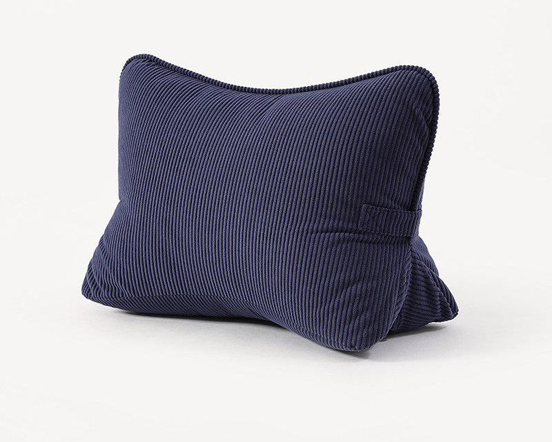 Large Backrest Pillow for Bed & Sofa – Lumbar Cushion for Reading & Phone Use