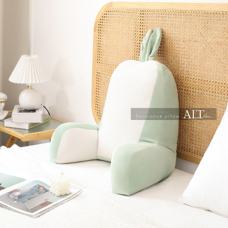 Chinese Style Bed Backrest Cushion – Large Soft Reading & Sofa Pillow