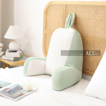 Chinese Style Bed Backrest Cushion – Large Soft Reading & Sofa Pillow