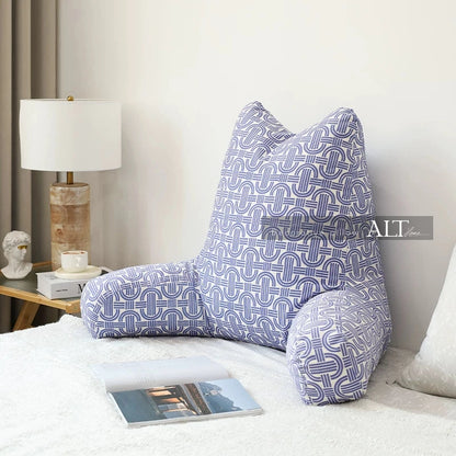Chinese Style Bed Backrest Cushion – Large Soft Reading & Sofa Pillow