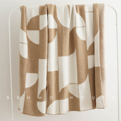 Luxury Soft Throw Blanket – Elegant Sofa, Office & Nap Blanket for Home